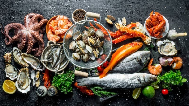 Phụ nữ nên bổ sung đa dạng protein từ hải sản, thịt đỏ trước và trong khi mang thai để tăng cường sức khỏe
