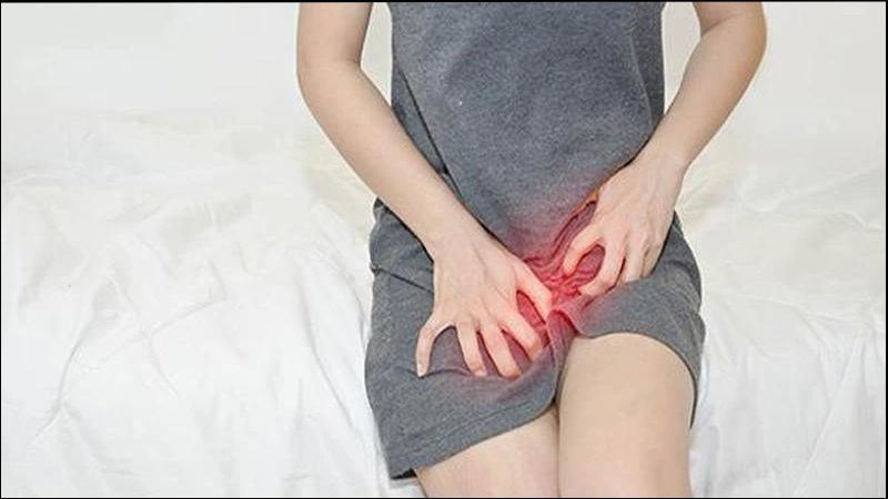 Rận mu hút máu gây ra dấu hiệu ngứa vùng kín