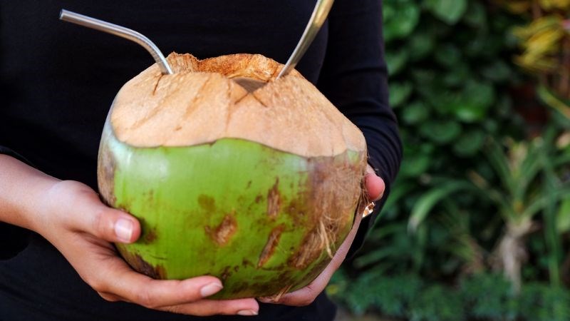 Nước dừa không làm tăng nồng độ đường trong máu