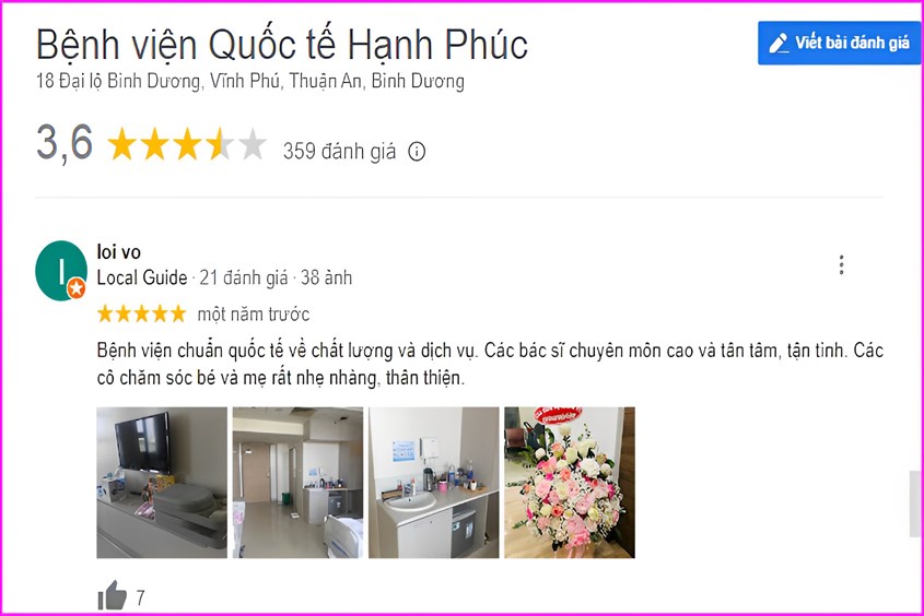 Bệnh viện Quốc tế Hạnh Phúc Bình Dương