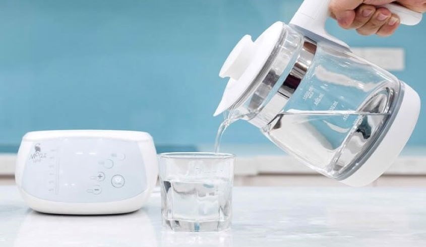 Đun sôi nước rồi để nguội