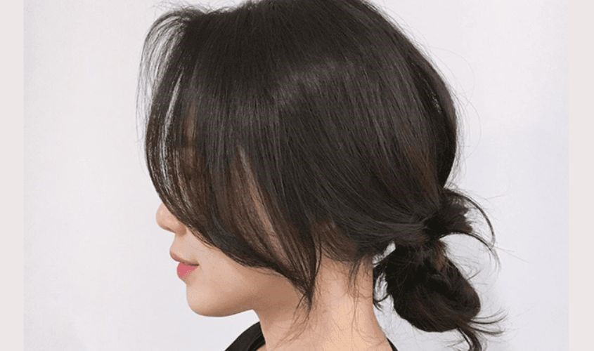 Bí kíp búi tóc củ tỏi kiểu Hàn Quốc siêu đơn giản - Xuân tóc giả hàng đường  - https://xuantocgiahangduong.com/