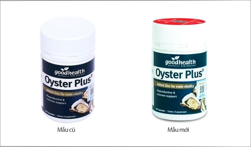 Goodhealth Oyster Plus tăng miễn dịch, sinh lực cho nam lọ 60 viên