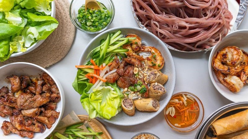 Bún thịt nướng có thể là món ăn giảm cân nếu được chế biến đúng cách