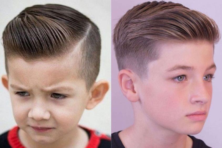 Kiểu tóc vuốt keo cho bé trai 7 tuổi siêu cuốn hút Các kiểu tóc cho bé trai 7 tuổi đơn giản nhất