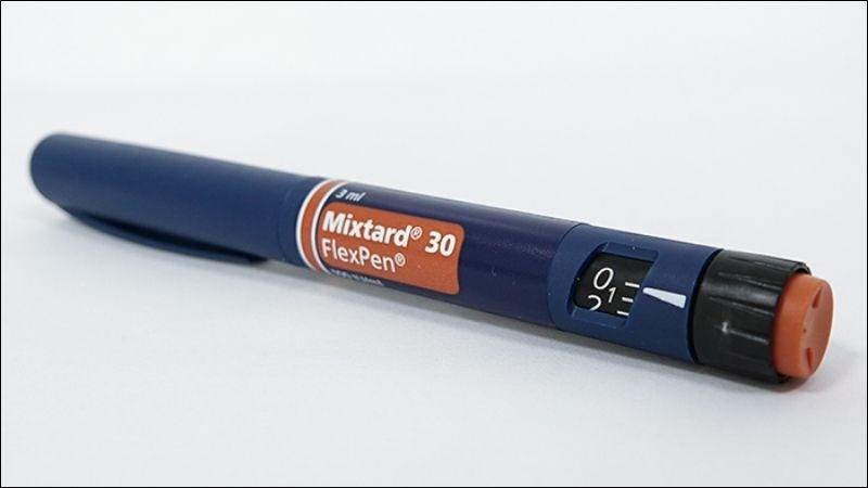 Bút tiêm dùng một lần thường chỉ chứa 3ml dịch thuốc insulin