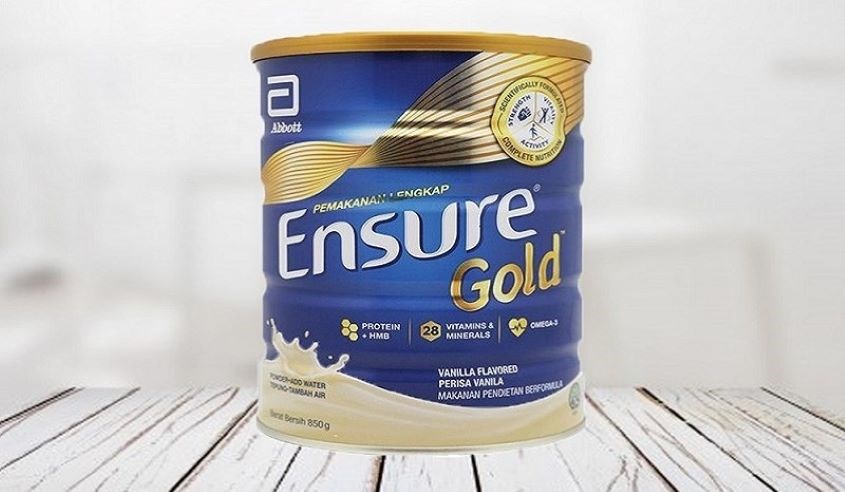 Sữa bột Ensure Gold hương vani 850g