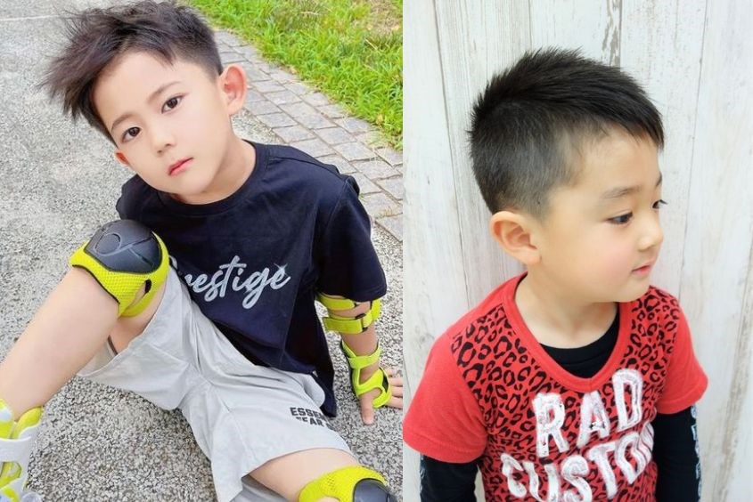 Mẫu tóc layer cho bé trai cực cuốn hút