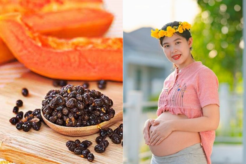 Cách tẩy giun bằng hạt đu đủ Bầu có tẩy giun được không