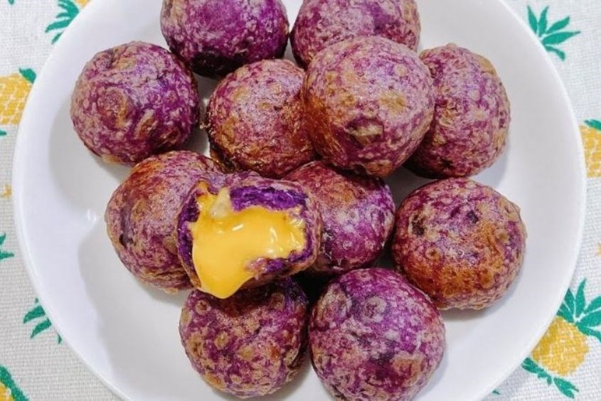 Mách mẹ cách làm món ăn dặm từ khoai mỡ tại nhà