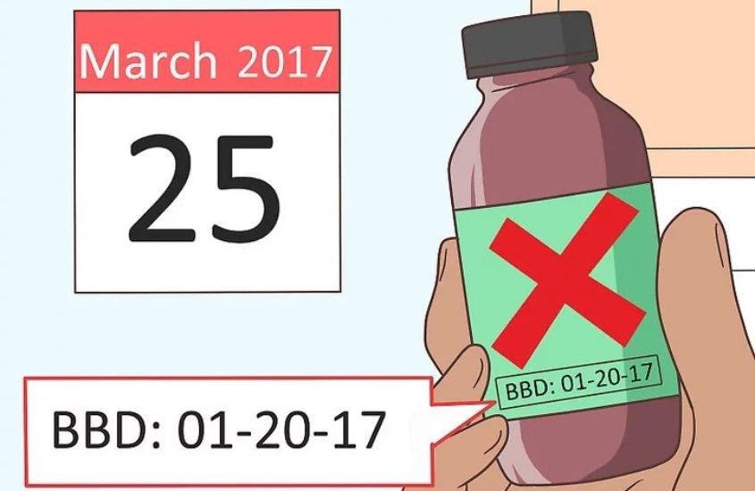 Không sử dụng vitamin đã hết hạn