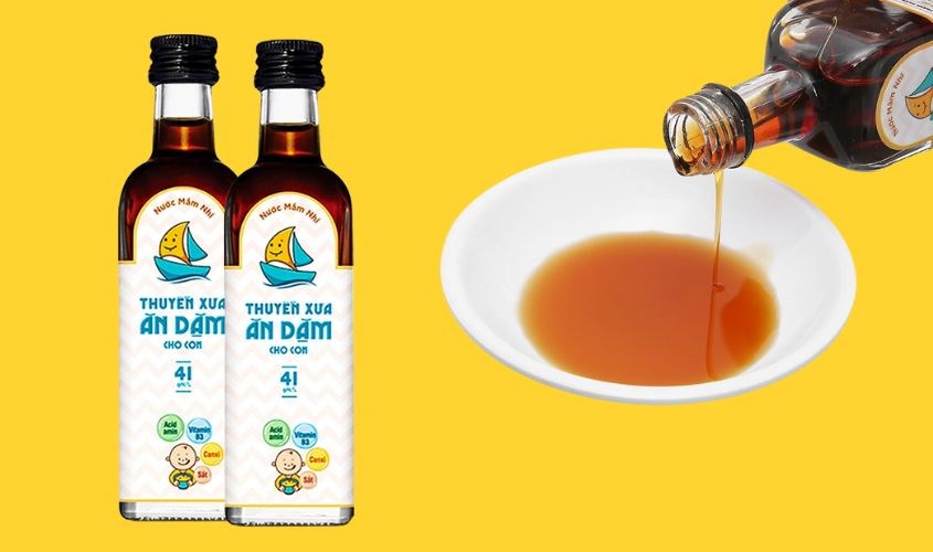Nước mắm Thuyền Xưa ăn dặm cho bé 41°N chai 65 ml (từ 1 tuổi)