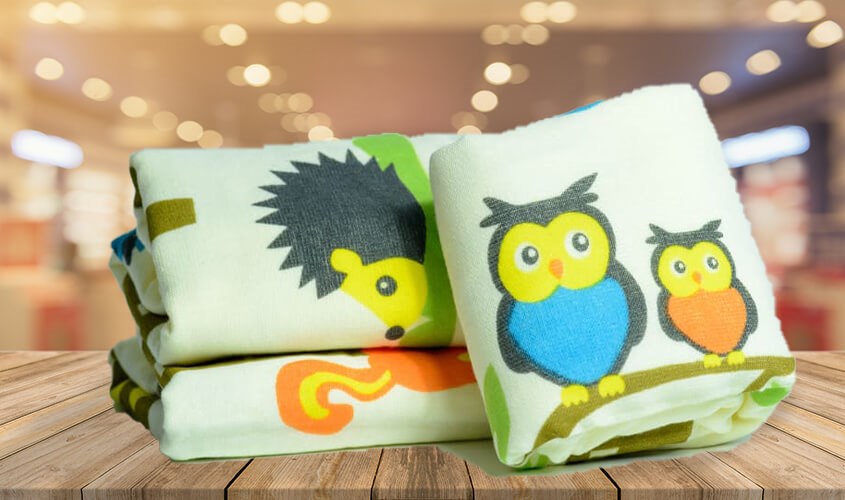 Khăn tắm cotton 2 lớp Mollis BM5A 60x120 cm - Màu vàng