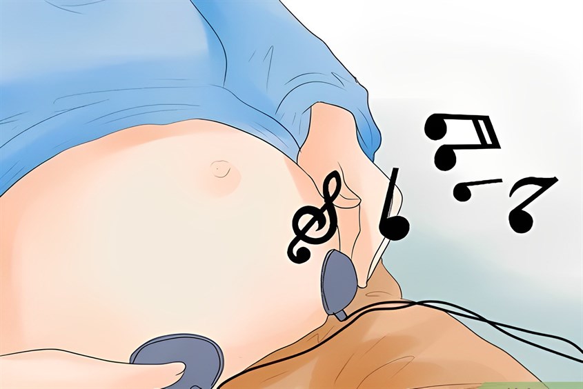 Thai giáo âm nhạc cũng có thể là cách giúp thai nhi quay đầu Thai giáo âm nhạc cũng có thể là cách giúp thai nhi quay đầu