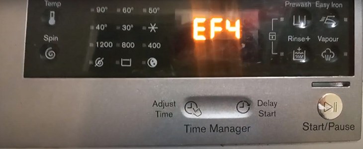 Cách khắc phục lỗi EF4 máy giặt Electrolux nhanh chóng, đơn giản