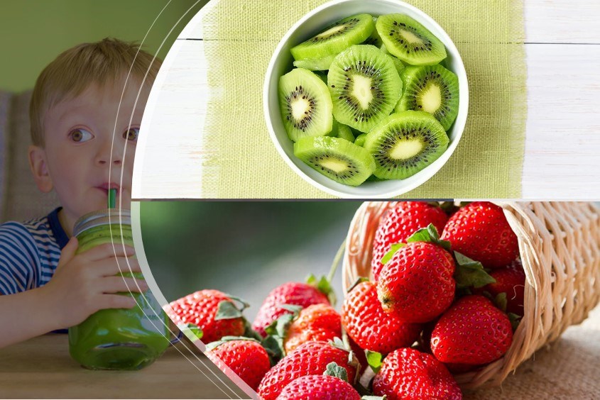 Mách mẹ bỉm cách làm sinh tố kiwi cho bé trong bữa phụ của con Mách mẹ bỉm cách làm sinh tố kiwi cho bé trong bữa phụ của con