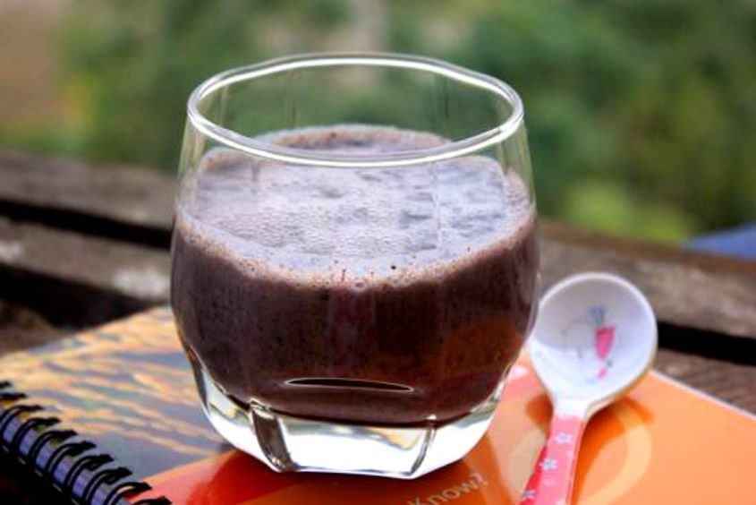 Cách làm sữa nếp cẩm cực bổ dưỡng