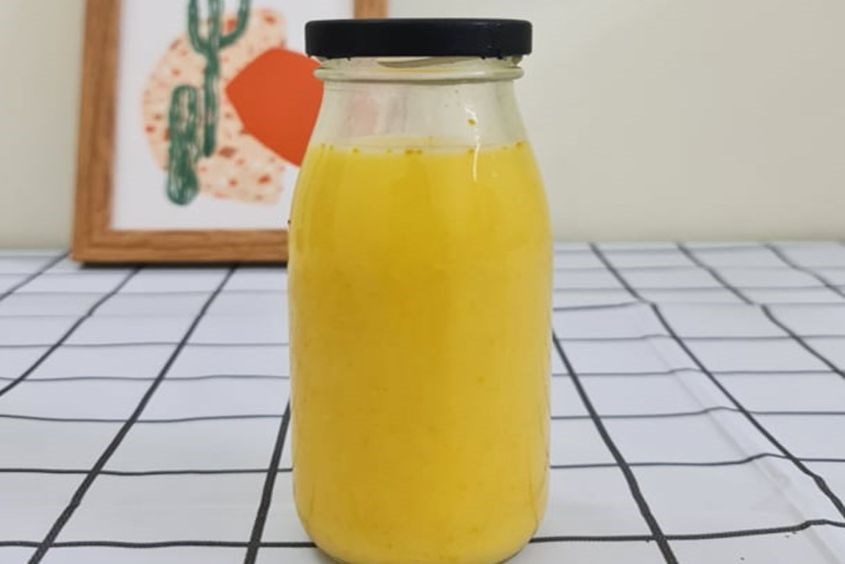 Cách làm sữa hạt kê với bí đỏ thơm béo