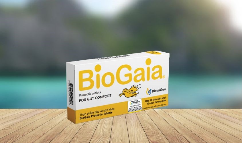 Bạn có thể dựa trên logo BiogaVen ở trên vỏ hộp men vi sinh