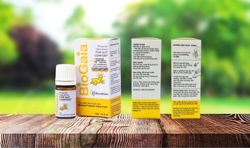 Bạn hãy đọc thêm thông tin tiếng Việt in trên nhãn phụ của men vi sinh