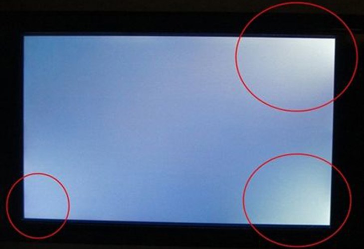 Tivi có hiện tượng Sia màu ở các góc màn hình tivi