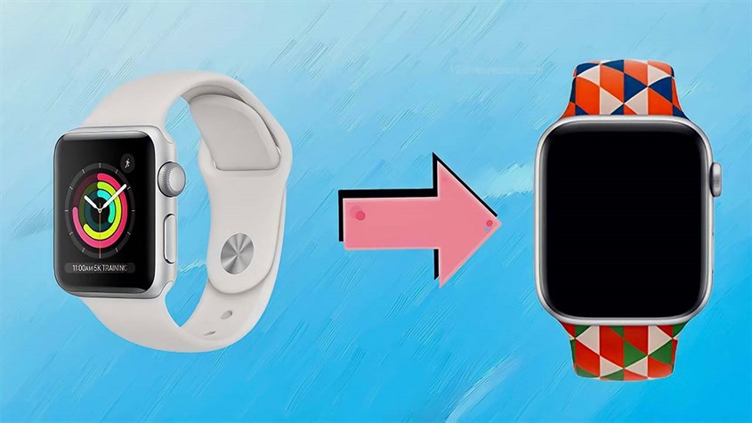 Apple Watch cho phép người dùng có thể tự do thay đổi màu dây