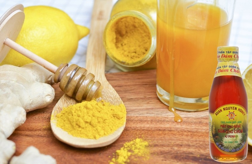 Mật ong rừng nguyên chất pha sữa ong chúa U Minh Xuân Nguyên 200 ml