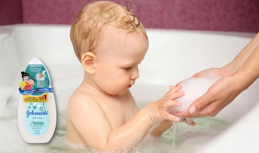 Sữa tắm cho bé Johnson