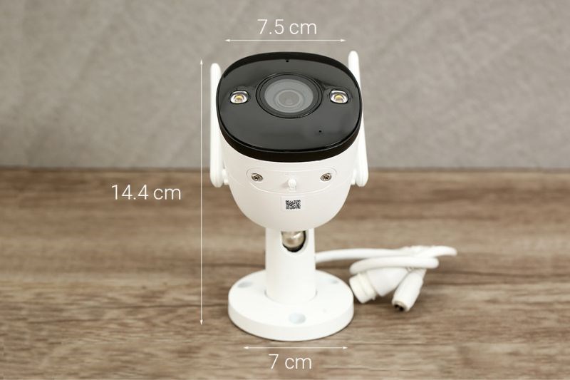 Camera IMOU rất nhỏ gọn, hiện đại và dễ dàng lắp đặt