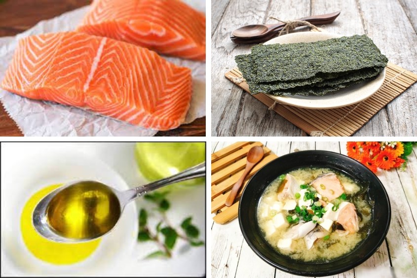 Canh cá hồi nấu với rong biển thơm ngon cho bé Canh cá hồi nấu với rong biển thơm ngon cho bé