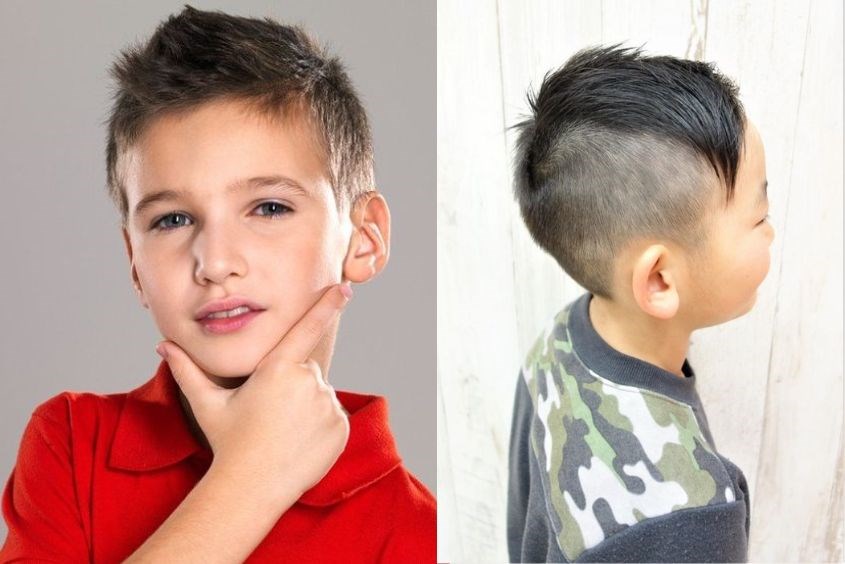 Cắt tóc đầu đinh cho bé trai đơn giản Cắt tóc đầu đinh cho bé trai đơn giản