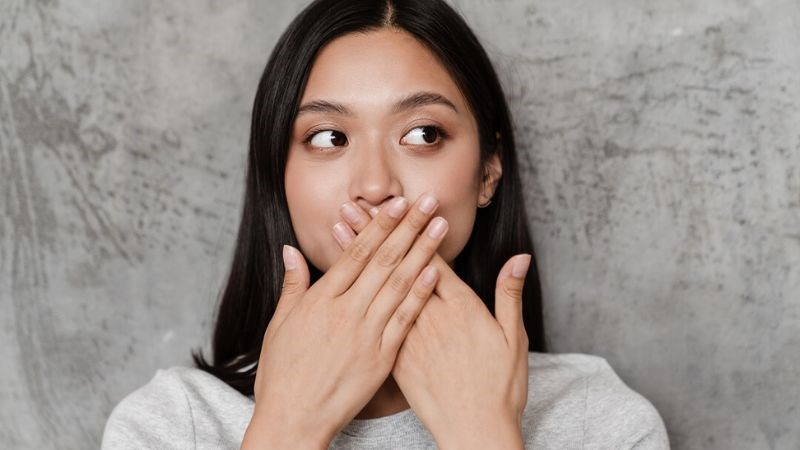 Hương nhu là thành phần chính chữa hôi miệng