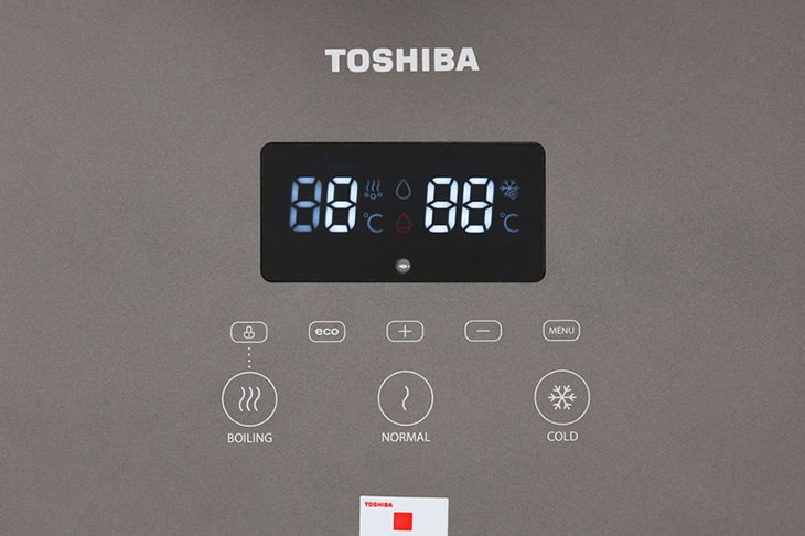 Cây nước nóng lạnh Toshiba RWF-W1830UVBV(T) 650W cho phép điều chỉnh nhiệt độ nước nóng phù hợp để pha sữa cho bé