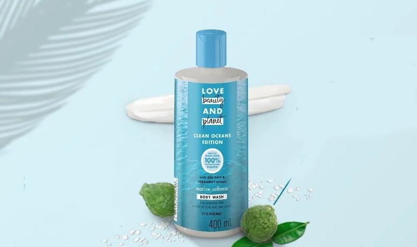 Sữa tắm Love Beauty and Planet Clean Ocean dịu nhẹ