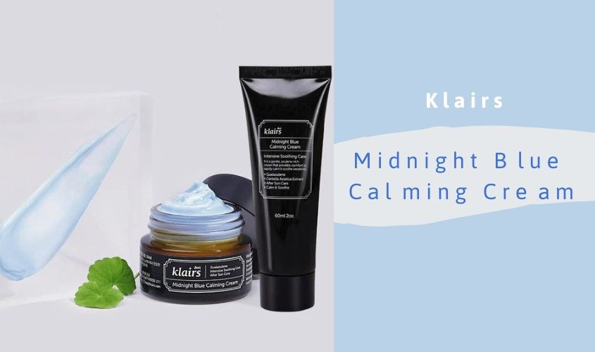 Kem dưỡng làm dịu và phục hồi da kích ứng Klairs Midnight Blue Calming