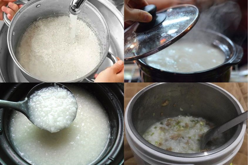 Cháo bầu thịt heo cho bé siêu ngon