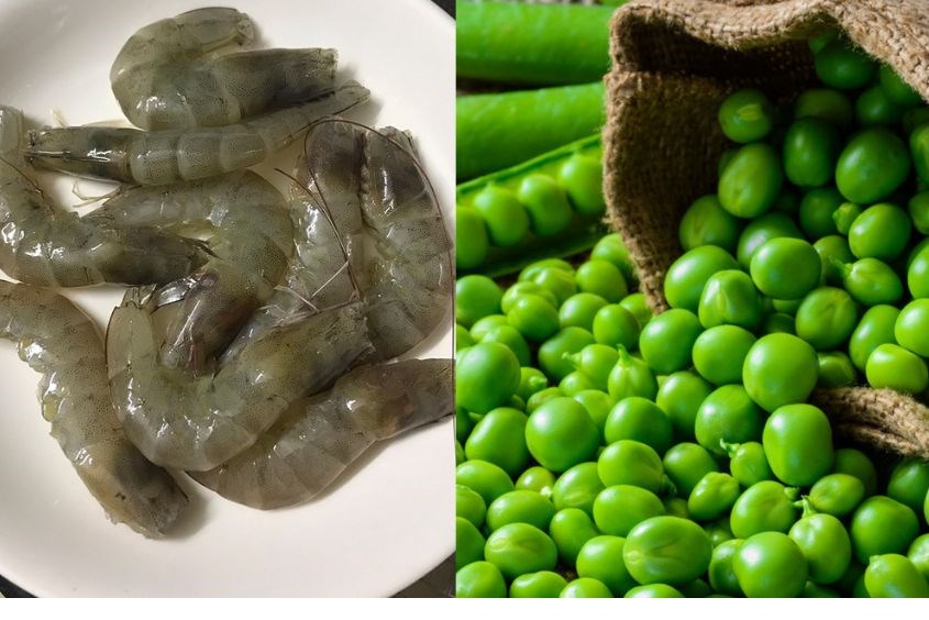 Cháo tôm đậu Hà Lan cho bé ngon nhất