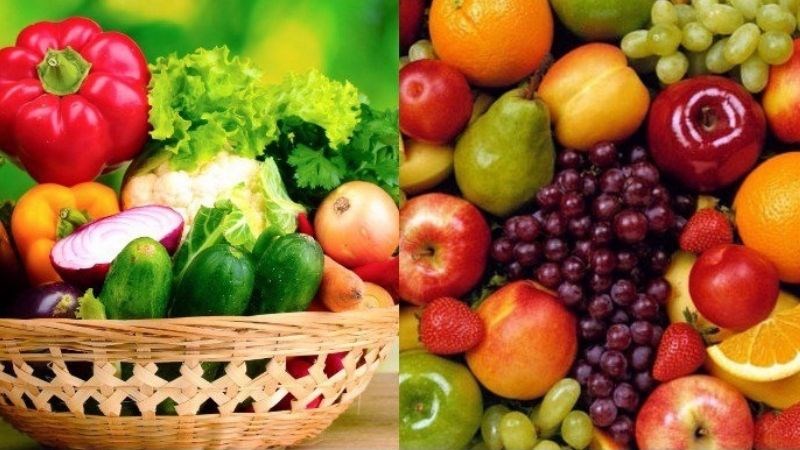 Ăn nhiều rau xanh, trái cây ngăn ngừa tình trạng táo bón gây chảy máu hậu môn