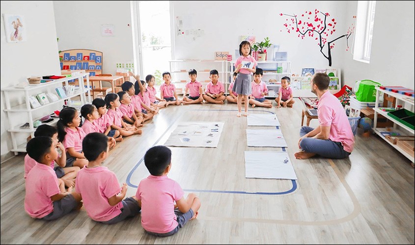 Phương pháp dạy học của trường mầm non sakura montessori