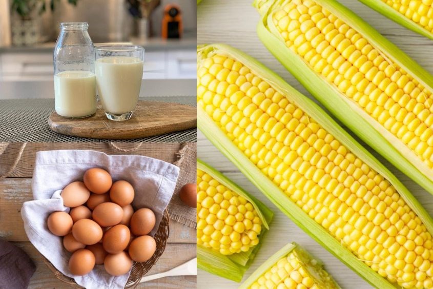 Pudding ngô ngọt cho bé rất bổ dưỡng