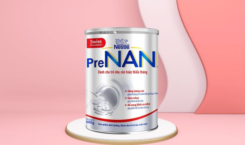 Bổ sung hàm lượng chất béo MCT hỗ trợ tăng cân cho bé Sữa pre NAN bổ sung hàm lượng chất béo MCT hỗ trợ tăng cân cho bé