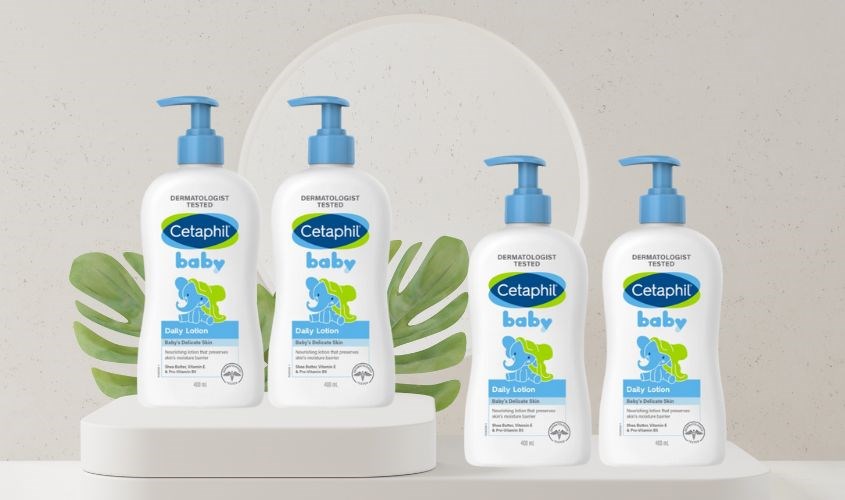 Kem dưỡng da chiết xuất bơ hạt mỡ cho bé Cetaphil Baby Daily Lotion
