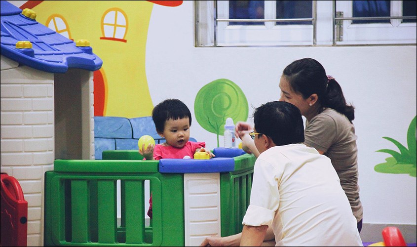 Khu vui chơi tại phòng khám BCM