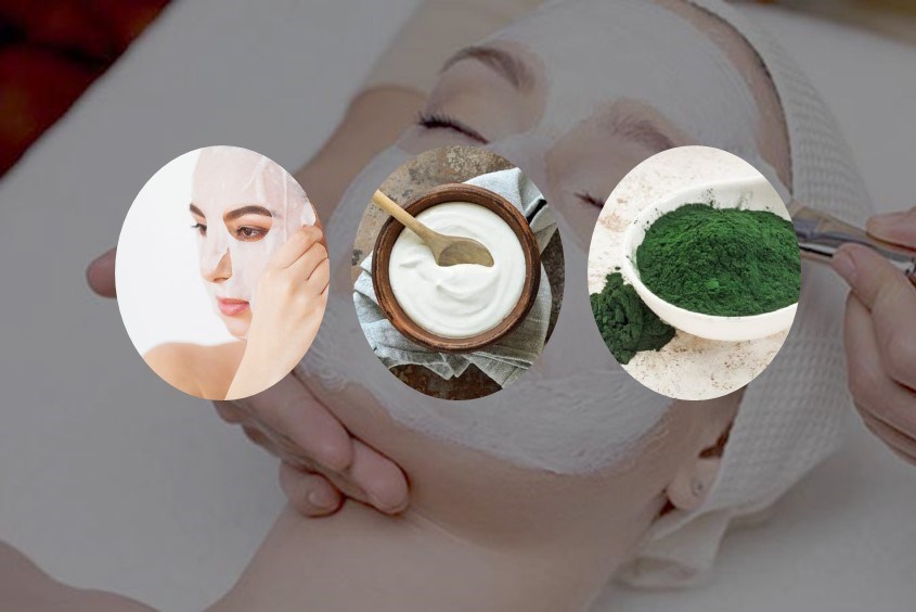 Hướng dẫn cách làm mặt nạ tảo biển với sữa chua không đường