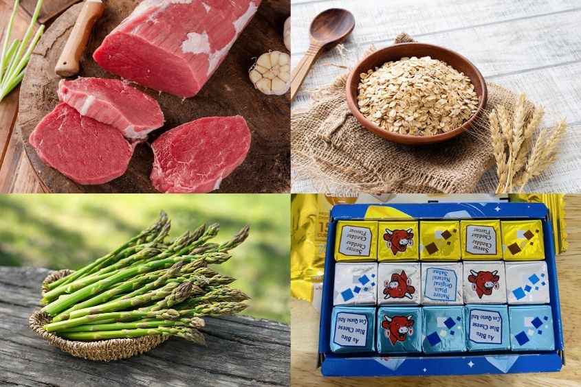 Công thức nấu cháo thịt bò măng tây cho bé