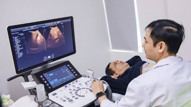 Bác sĩ có thể chẩn đoán cường lách nhờ kết quả siêu âm ổ bụng