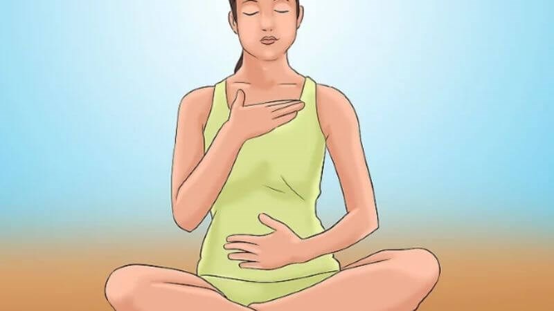 Tập thở là cách giúp ngăn ngừa tình trạng đau ngực hậu Covid-19
