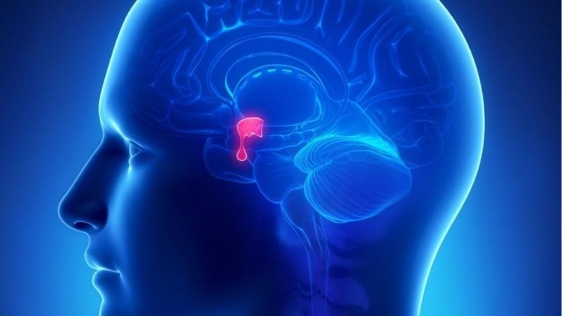 U tuyến yên ảnh hưởng đến hormone giới tính estrogen và testosterone dẫn đến dậy thì sớm