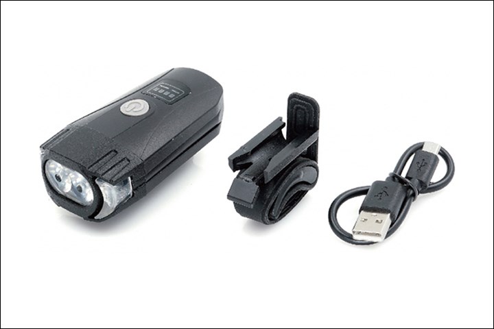 Đèn cảnh báo trước xe đạp BOSHING BS01 và sạc USB tiện lợi