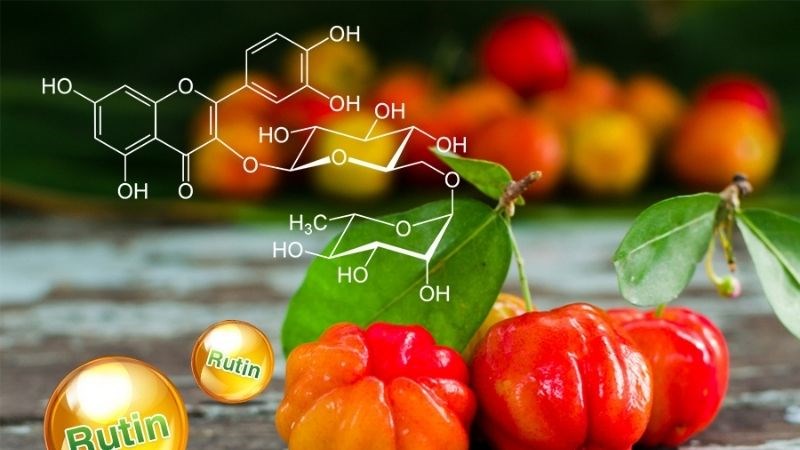 Rutin có khả năng chống oxy hóa cao và tác dụng chống viêm tốt